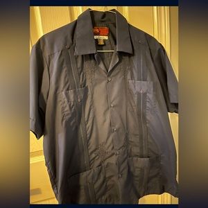 Guayabera Princeton’s black XL